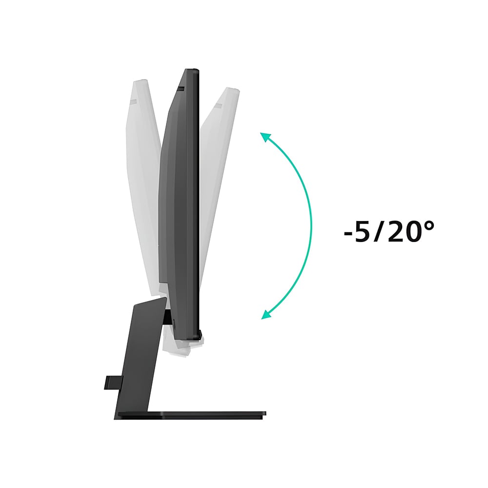 Slim and lightweight gaming monitor design