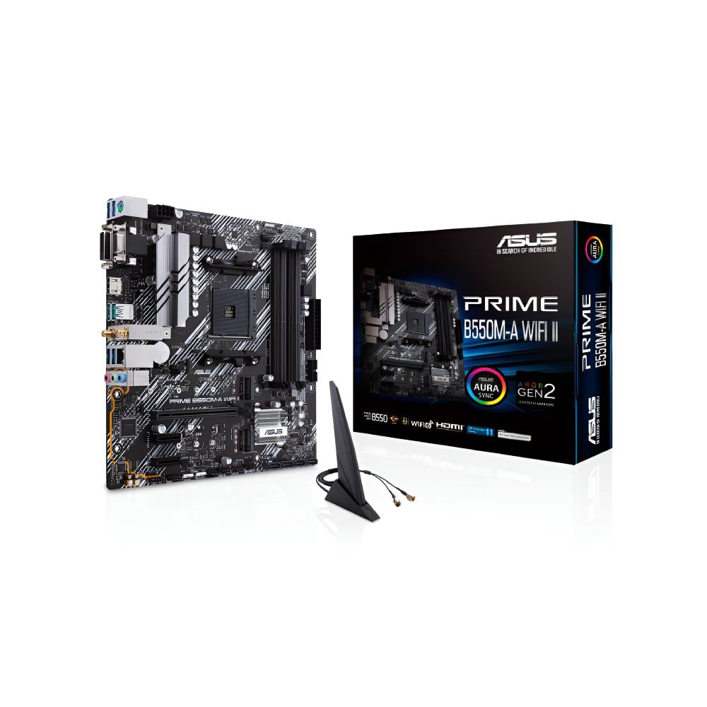 【新品未開封】asus b550m-a ASUS PRIME B550M-A WIFI II AM4 DDR4 Micro ATX
