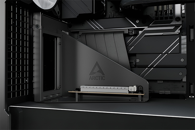 Arctic Xtender ARGB tempered glass and premium steel build