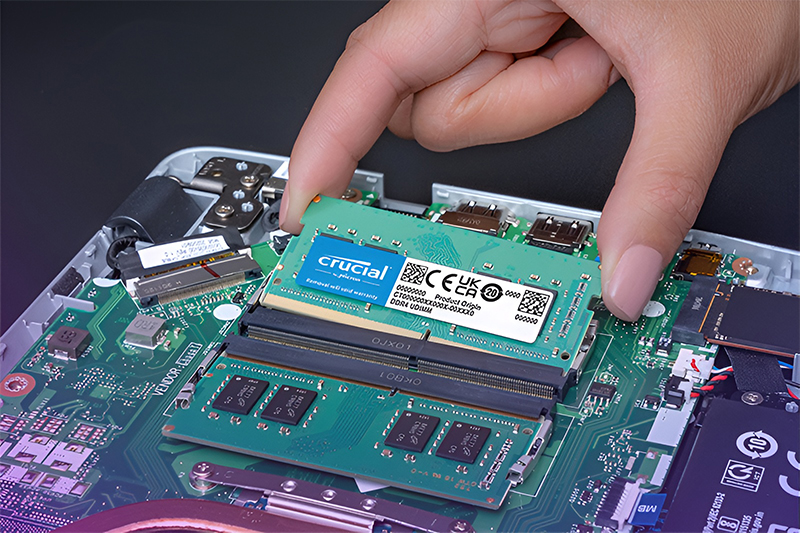 Barrette Mémoire CRUCIAL 8 Go DDR4 2400 Mhz SO DIMM 260 Broches PC4 19200 26066