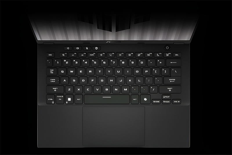 Backlit keyboard