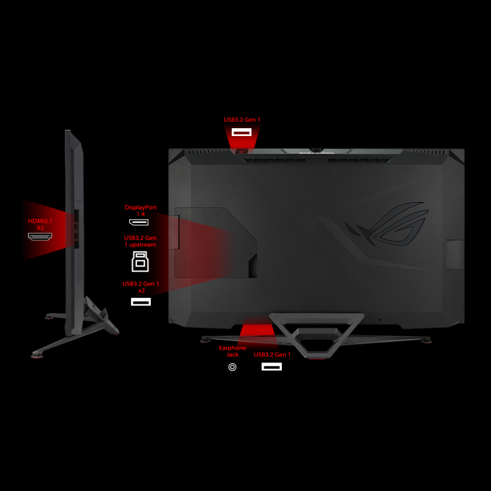 3D 360° ASUS ROG Swift PG38UQ