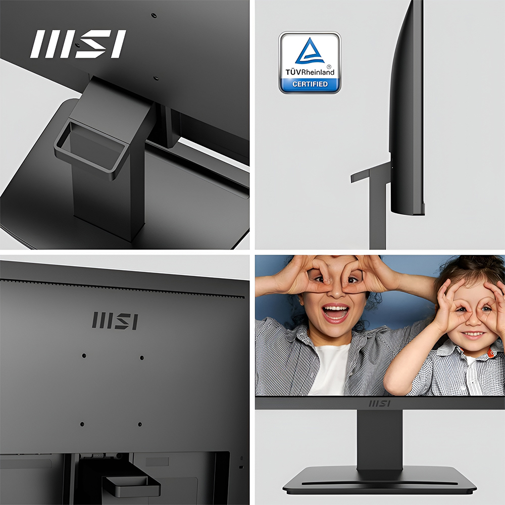 Slim lightweight tilt-adjustable MSI monitor