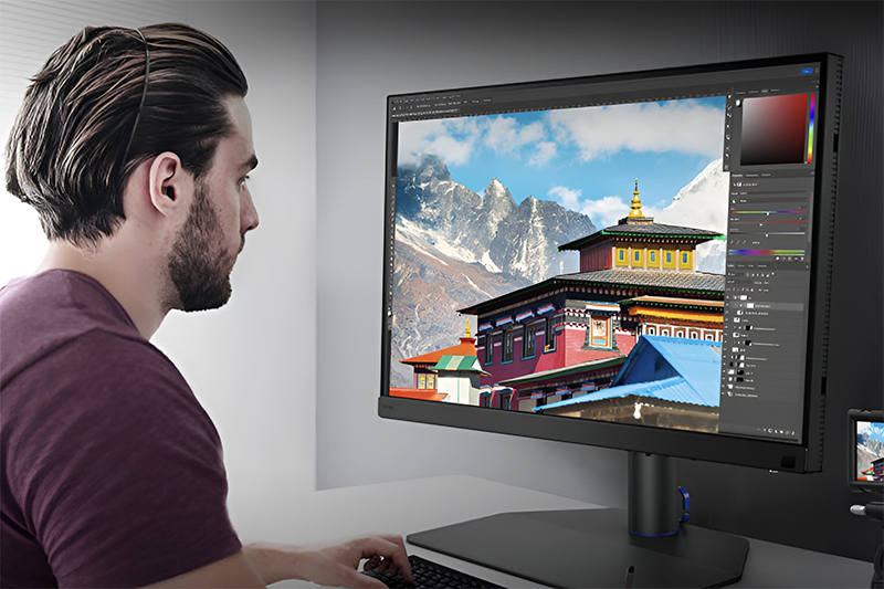 Anti-Glare screen feature