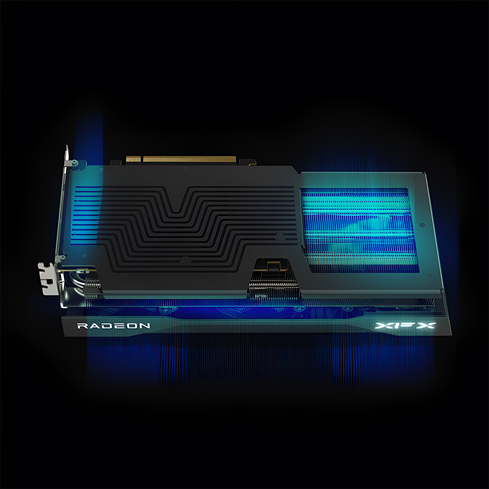 XFX Swift RX 9060 XT OC 16GB GPU - RX-96TSW16BQ